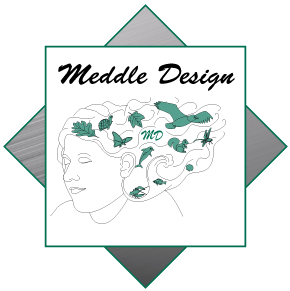 meddle design logo